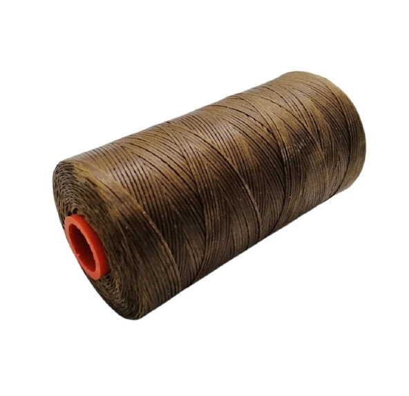 SRTfootcare Deri El Dikişi İçin Mumlu İplik 0,8 Mm 500mt (Leathercraft, Deri Hobi) - 12
