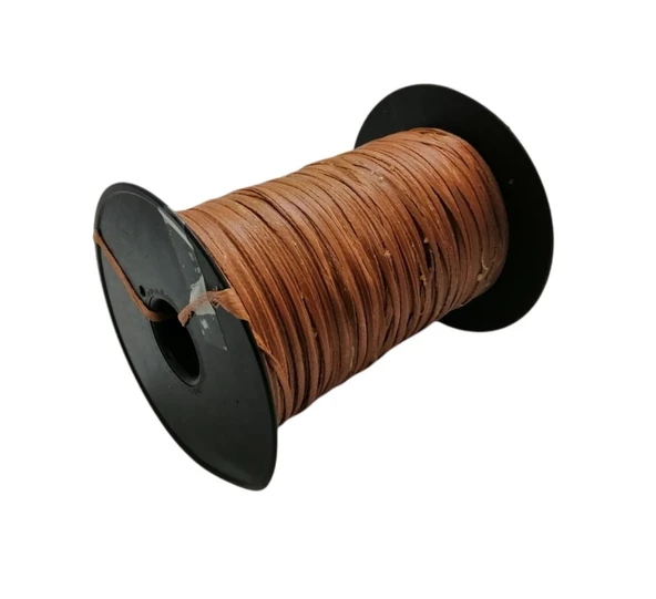 SRTfootcare Deri El Dikişi İçin Mumlu İplik 2.5 Mm 250mt (Leathercraft, Deri Hobi) - 3