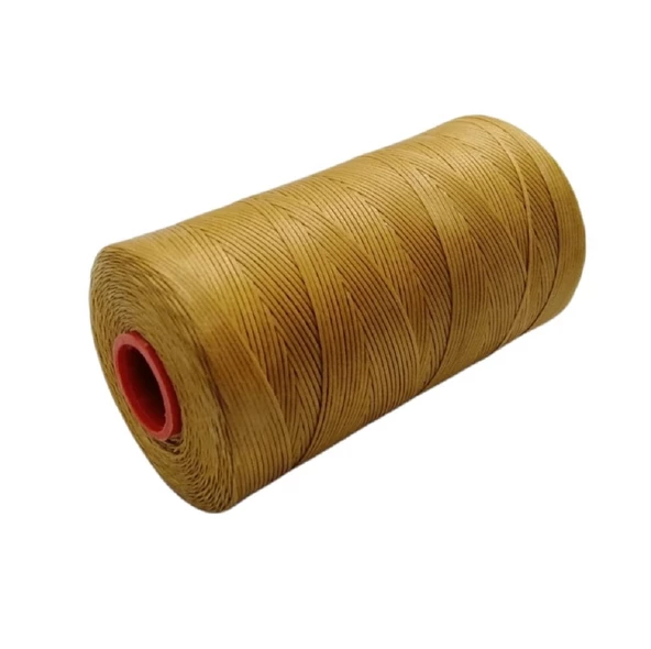 SRTfootcare Deri El Dikişi İçin Mumlu İplik 0,8 Mm 500mt (Leathercraft, Deri Hobi) - 8