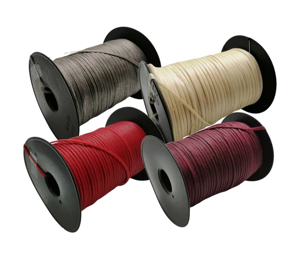 SRTfootcare Deri El Dikişi İçin Mumlu İplik 2.5 Mm 250mt (Leathercraft, Deri Hobi)