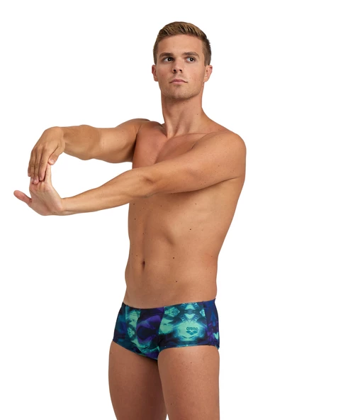 ARENA ERKEK YÜZÜCÜ MAYOSU MEN'S ARENA HERO CAMO LOW WAIST SWIM SHORT 006132650 YZM UK BEDEN - 2