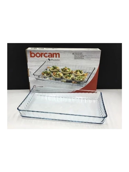 Paşabahçe 59984 Borcam Fırın Tepsisi 2850 cc - 2