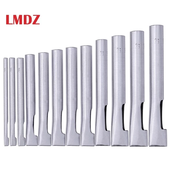 Elde Vurma Yassı Deri Delik Zımbası, Kemer Delik Zımbası 3 mm - Resim 4