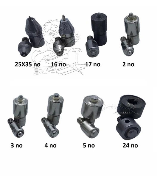 Kapsül Kalıbı, Kuşgözü Kalıbı Deri El Aleti - 3