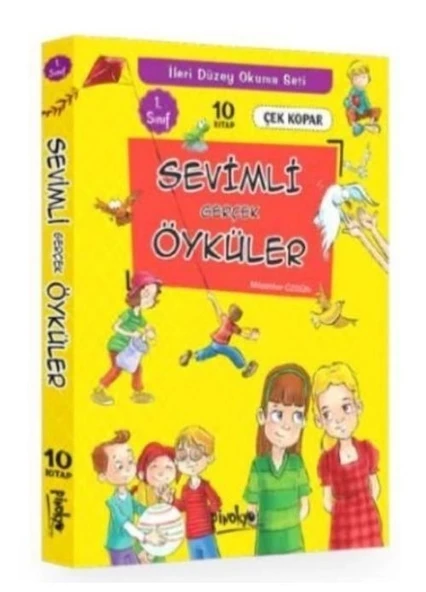 Pinokyo Yayınları 1. Sınıf Sevimli Gerçek Öyküler 10 Kitap Takım Müzehher Özgün