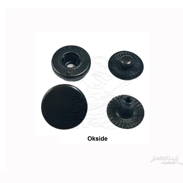 TOPTAN Metal Çıtçıt VT2 51no Alfa 720 Adet (Leathercraft, Deri Hobi) - 7