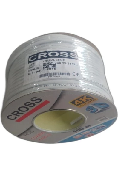 Çanak Anten Kablosu Rg6 U4  (64TEL) - 2