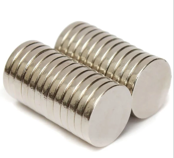 Çanta İçin Mıknatıs, Yuvarlak Neodyum Mıknatıs 5 Adet - Deri Hobi - 2