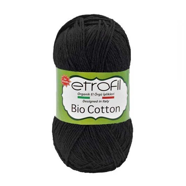 Etrofil Bio Cotton 10106 Siyah ürün görseli