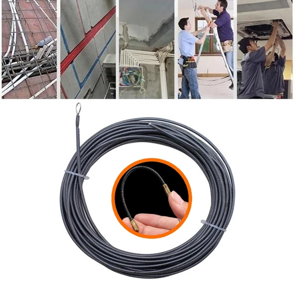 Eltos EES001 Kablo Kablo Kanalı Kablo Geçirme Elektrikci Sustası Takviyeli 10 METRE - 4