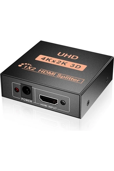 HDMI Çoklayıcı 1 Giriş 2 Çıkış UHD 4KX2K 3D HDMI Splitter