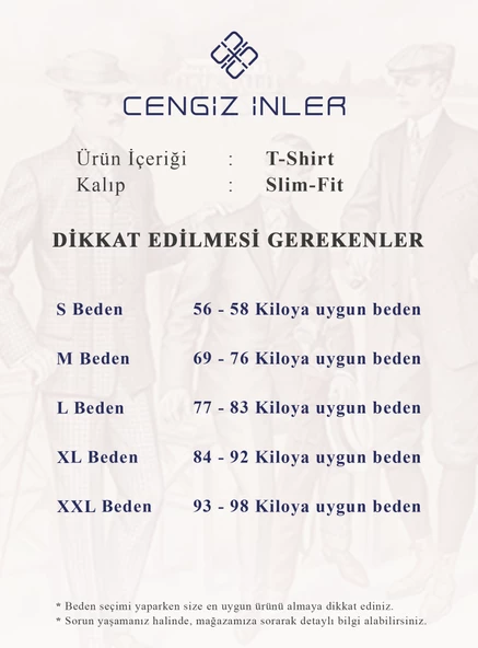 Cengiz İnler Sıfır Yaka Düz Slim Erkek Triko - 8