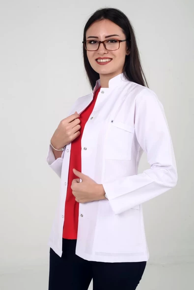 Ceket Boy Hakim Yaka Doktor Öğretmen Laboratuvar Önlüğü - 2