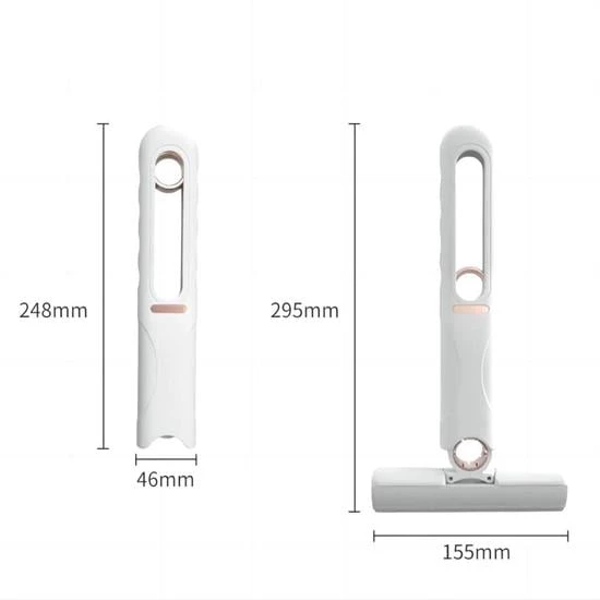 BUFFER® Çok Amaçlı Cam Fayans Mini Temizlik Mopu Fırçası - Resim 6