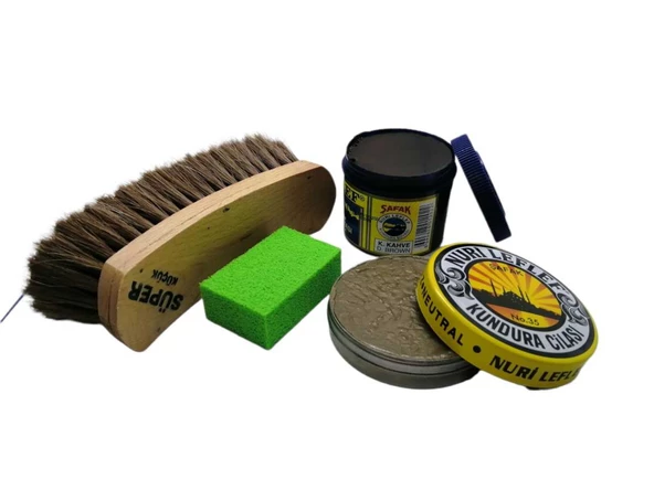Leflef 4 lü Ayakkabı Bakım Seti Ekstra - Resim 3
