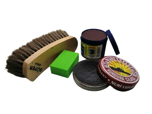 Leflef 4 lü Ayakkabı Bakım Seti Ekstra - Resim 4