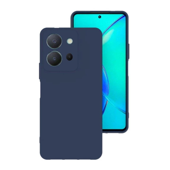 Vivo Y36 Kılıf Kamera Korumalı Silikon Rubber Arka Kapak - 7