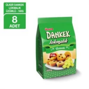 Ülker Dankek Lokmalık Üzümlü 160 gr 8'li