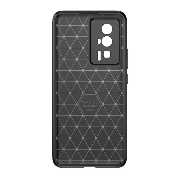 Xiaomi Poco F5 Pro Kılıf Negro Karbon Tasarım Silikon Kılıf - 7
