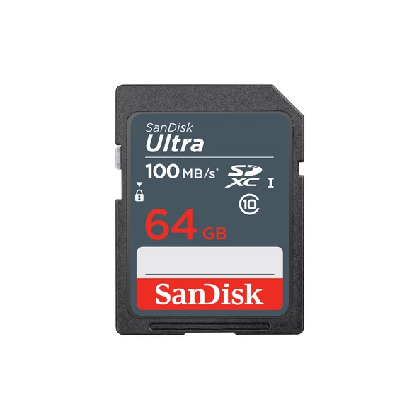 Sandisk 64 GB 100/MB Ult Sd C10