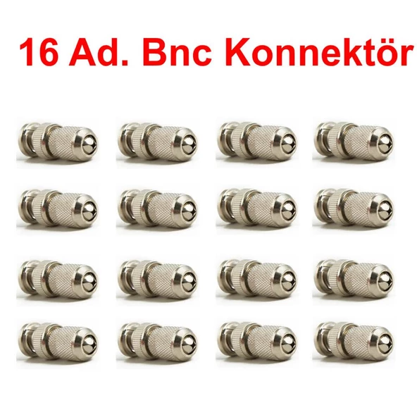 16 Ad. Bnc Konnektör