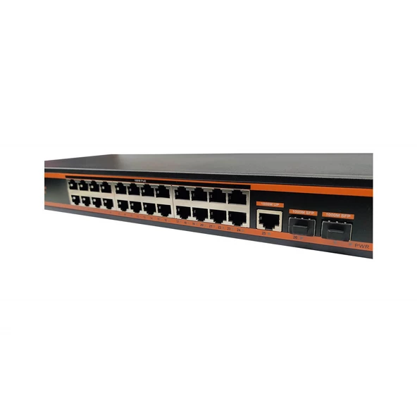Novacom ND1PD2412L Poe Switch - 2