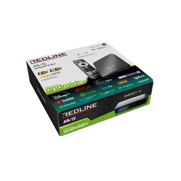 Redline RV5 4K Android Tv Box - 4