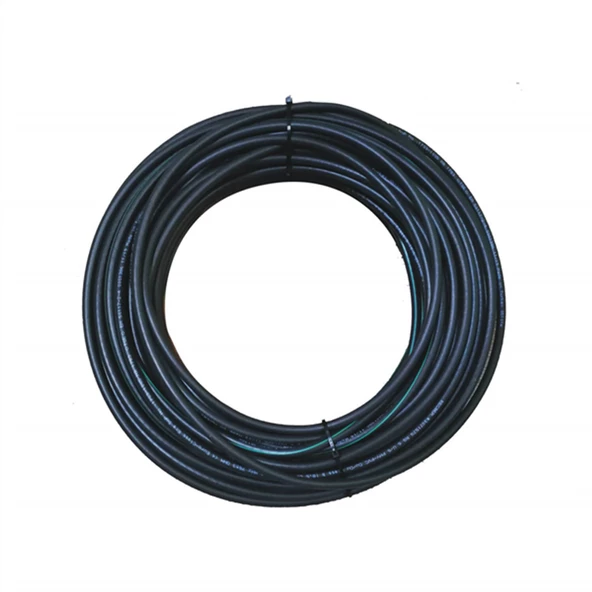 Reçber 20 Mt Rg6 U6 Bakır Yeşil-Siyah Cu-Cu Uydu Anten Kablosu - 2