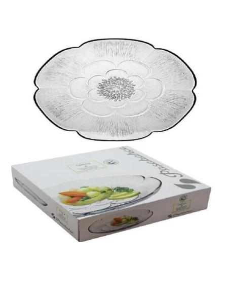 Paşabahçe 10229 Gelincik Servis Tabağı 24.2 cm 6'lı - 2