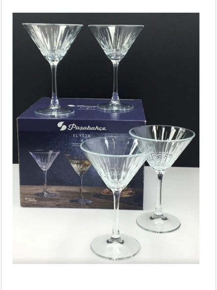 Paşabahçe 440328 Elysia Kokteyl Kadehi 220 cc 4'lü - Resim 2