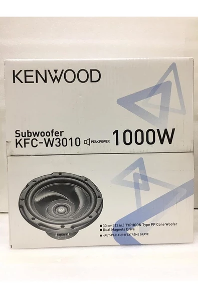 Kenwood KFC-W3010 30cm Component Subwoofer