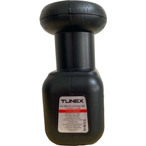 Tunex 0.1db Çiftli Çift Çıkış 2 Çıkış Çiftli Ikili 2li Twin Lnb Lenebe Elenbi - 3