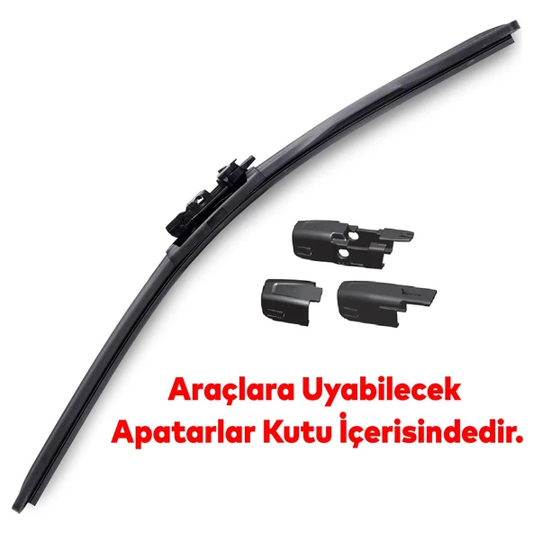 Vette Plus Multifit Araba Araç Otomobil Oto Ön Cam Arka Cam Silecek Muz Sileceği 660 mm 39690 - Resim 4