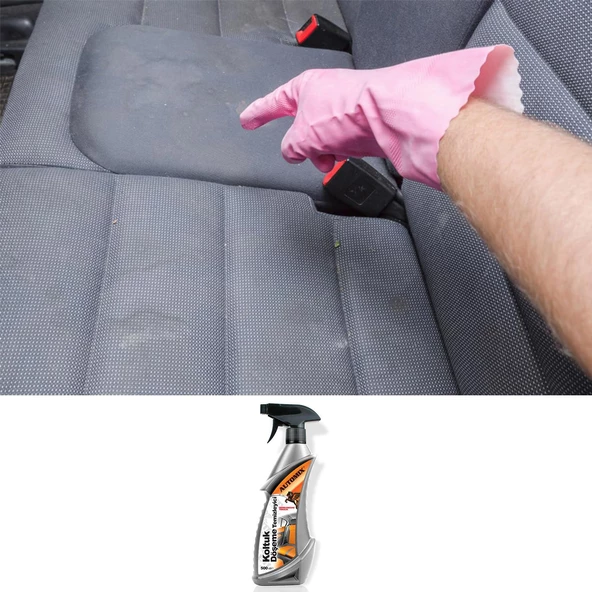 Automix Araba Araç Otomobil Oto Koltuk Direksiyon Bagaj Kilim Kumaş Döşeme Temizleyici 500 Ml 12558 - 2