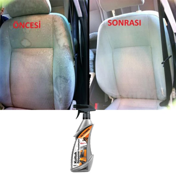 Automix Araba Araç Otomobil Oto Koltuk Direksiyon Bagaj Kilim Kumaş Döşeme Temizleyici 500 Ml 12558 - 3