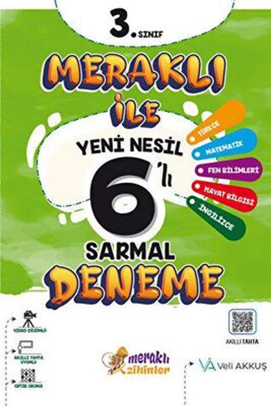 Meraklı Zihinler 3.Sınıf 6lı Sarmal Deneme