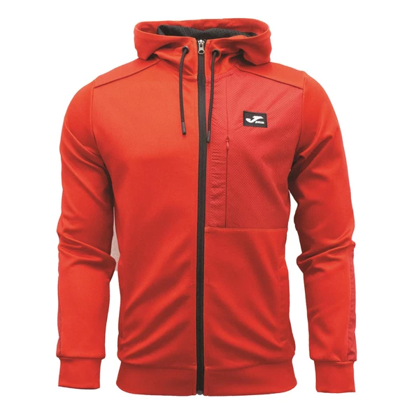 JOMA / SWEAT KAPŞONLU FULL ZIP POLY.CRUSH M ERKEK KIRMIZI