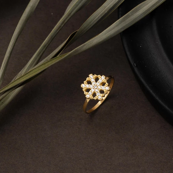 14 Ayar Kartanesi Altın Çocuk Yüzüğü - Resim 4