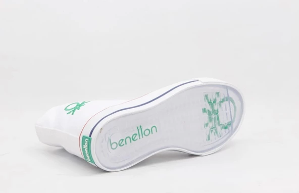 BENETTON 30628 Beyaz Kadın Spor Ayakkabı - 5