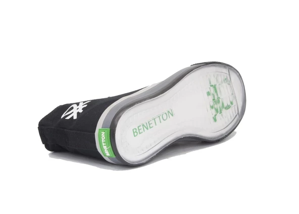BENETTON 30189 Siyah Kadın Spor Ayakkabı - 5