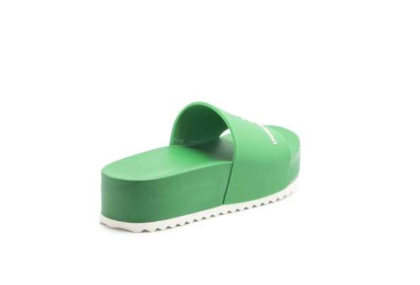 BENETTON 1211 Yeşil Kadın Terlik - 5