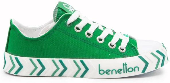 BENETTON 30624 Yeşil Kadın Ayakkabı - 2