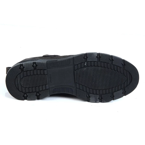 Bulldozer 240082 Antrasit Nubuk Deri Erkek Kışlık Casual Ayakkabı - 4