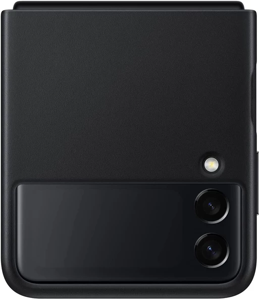 Samsung Galaxy Z Flip3 5G Deri Kılıf Hakiki Deri Lether Cover EF-VF711 - 10