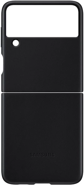 Samsung Galaxy Z Flip3 5G Deri Kılıf Hakiki Deri Lether Cover EF-VF711 - 4