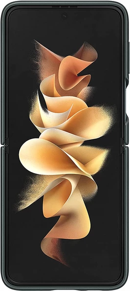 Samsung Galaxy Z Flip3 5G Deri Kılıf Hakiki Deri Lether Cover EF-VF711 - 6