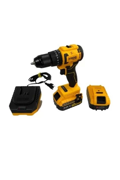 SGS Plus 5530 Darbeli Akülü Vidalama 20V 4Ah - 3