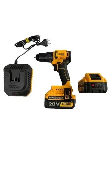 SGS Plus 5530 Darbeli Akülü Vidalama 20V 4Ah - 4