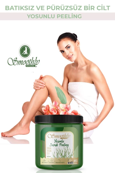 Doğal Yosunlu Canlandırıcı & Yumuşatıcı El Ayak Ve Vücut Bakım Peelingi 800gr
