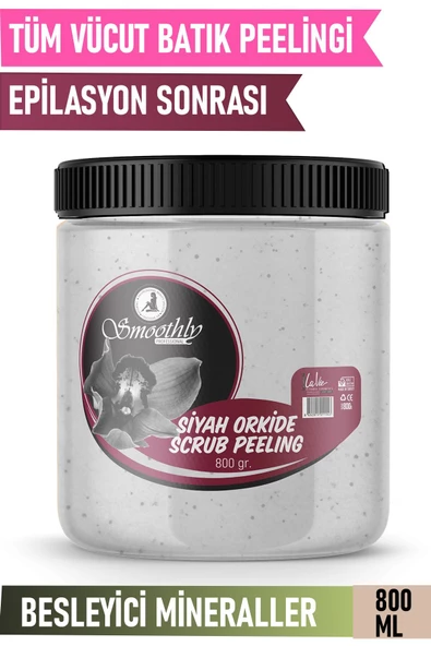 Siyah Orkide Özlü Canlandırıcı & Yumuşatıcı El Ayak Ve Vücut Bakım Peelingi 800gr - 2